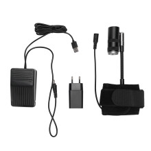 (EU Plug) Nagel- & Wimpern-Lampe, Handgelenkschlaufe, einstellbar, EU-Stecker