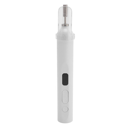 (White) 2-in-1 Elektrische Nageldrill & Lampe Tragbar 1