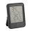 Hygrometer Indoor Feuchtemesser Schwarz mit Hintergrundbeleuchtung 5