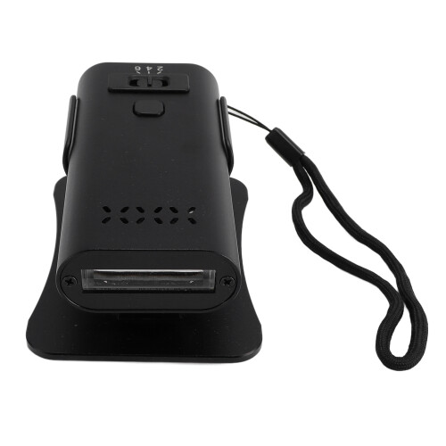 2-in-1 USB-Akku LED-Nagellampe mit Ständer Schwarz 2