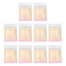 10x Spitzwattestäbchen für Make-up & Nagelpflege