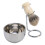 Stainless Steel Stand Shaving Brush Set for Men 5