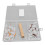 Ersatz-Nagellackpinsel-Set mit Doppelkopf & Holzgriff 3