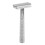 (Bright Silver) Rasoio Sicurezza Doppia Lama Argento 4