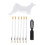Portable Beard Pencils Styling Comb Set for Men 3