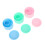 Draagbare nagelborstel waskom met deksel manicure 5