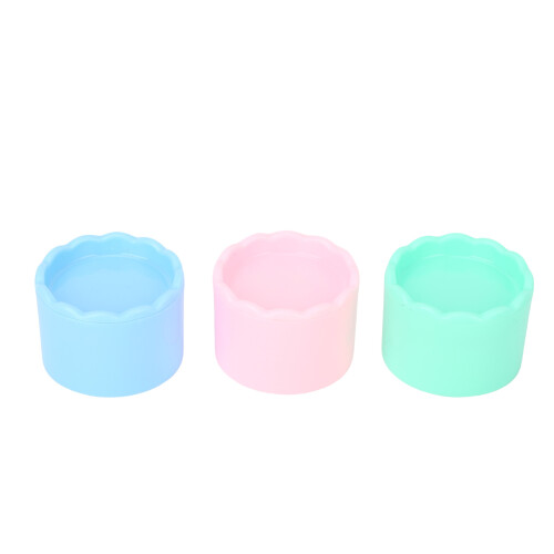 Draagbare nagelborstel waskom met deksel manicure 1