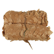 (Brown 2*4) Military Camo Net for Hunting Camping Shelter 2*4 White