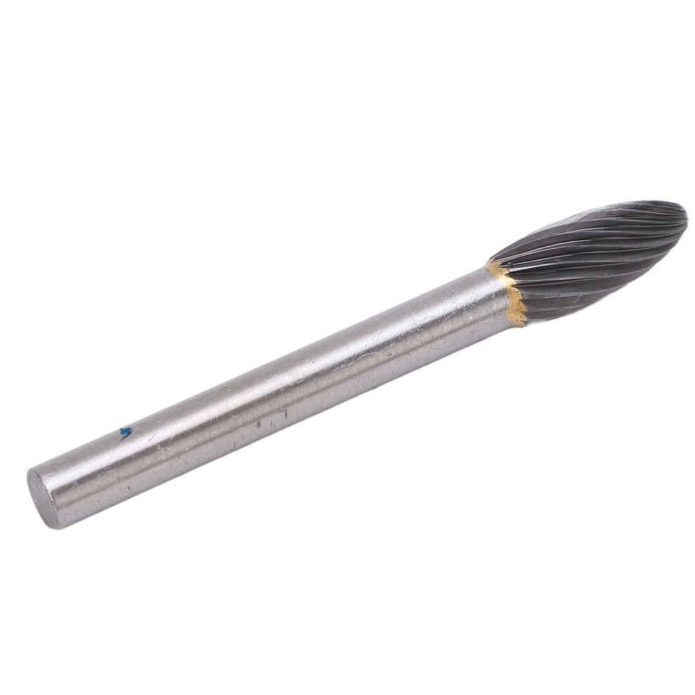 Tungsten Steel Rotary Burr File 6Mm Single Cut For Surface Polishing 3231357193399