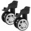 1Pair Universal Wheel Suitcase Luggage Carrier Replacement 4