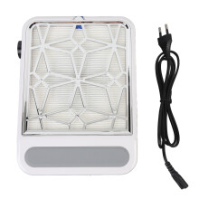 (EU Plug) Nagelstaub-Absaugung mit wiederverwendbarem Filter & EU-Stecker