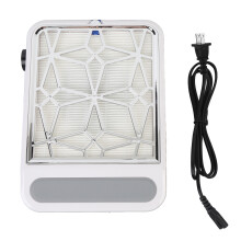 (US Plug) Nagelstaub-Absaugung mit wiederverwendbarem Filter & EU-Stecker