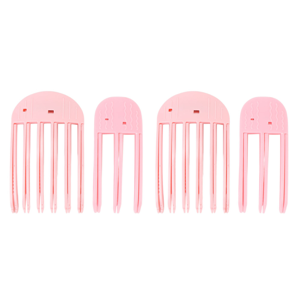 Unisex 4 Pcs Hair Volume Clip For Fluffy Bangs No Trace Root Lifting