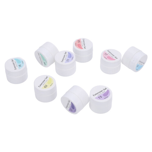 9 Colors 5ml Nail Extension Gel Polish 1