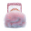 (Pink) Nagelstaubpinsel, weich, silber 3