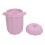 (Pink) Pompoen Vorm Bacon Filter Silicone Roze 2