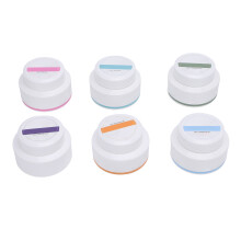 6 Colors 20g Solid Nail Glue Gel Set Top Coat Extension Molding