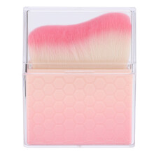 (Pink Gradient) Flache Make-up-Bürste, tragbar, weich, für Foundation