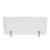 (White) Cotton Swabs Organizer 3 Grids Dispenser Dust Resistant White 5