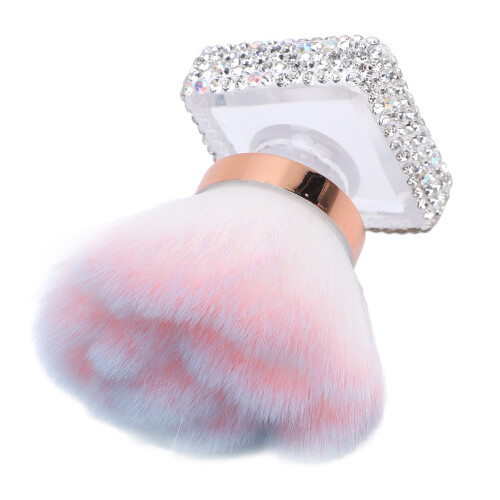 (Silver) Nagelstaubpinsel, weich, silber 1