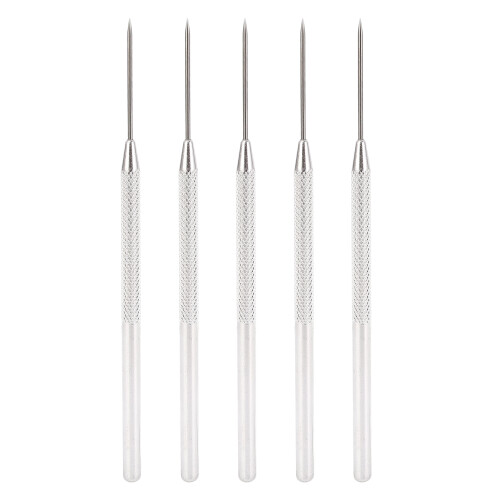 5x Nail Art Dotting Pen Embossing Tool