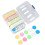 200Pcs Foot File 25mm Reusable Nail Buffer Discs 5