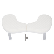 (White) Abnehmbarer U-förmiger Nagelarmstütze PU, weiß