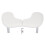 (White) Detachable U-Shape PU Nail Arm Rest for Salon/Home 1