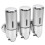 Distributore triplo shampoo da parete T-Bar 4
