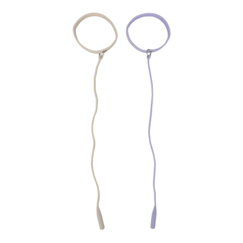 2x Wimperpincet houder siliconen armband
