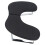 (Black) Detachable U-Shape PU Nail Arm Rest for Salon/Home 2