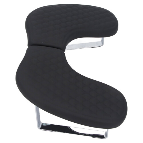 (Black) Detachable U-Shape PU Nail Arm Rest for Salon/Home 1