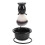 Set Pennello Barba Sintetico Manico Legno 3