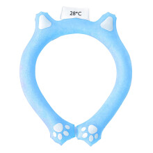 (Blue) Wiederverwendbarer Nackenkühlschutz Hands Free Lila