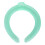 (Green) Reusable Pink Neck Cooling Tube 1