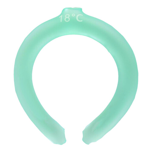 (Green) Reusable Pink Neck Cooling Tube