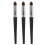 3pcs Round Head Concealer Brush Soft Hair Professional Makeup Beginner 1