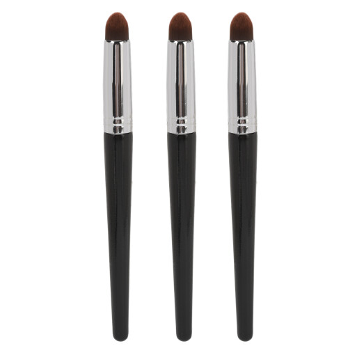 3pcs Round Head Concealer Brush Soft Hair Professional Makeup Beginner