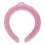 (Pink) Reusable Pink Neck Cooling Tube 1