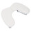 (White) Detachable U-Shape PU Nail Arm Rest for Salon/Home 2