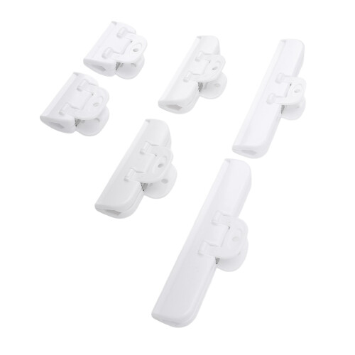 6x Plastic Voedselclips Anti-slip Zaksluiting 2