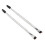 2pcs Silver Double Ended Brow Brush Soft Hair Spiral Tool 5