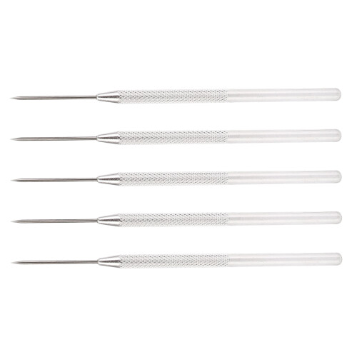 5x Nail Art Dotting Pen Embossing Tool 2