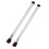 2x Wimperntusche-Pinsel Silber Doppelseitig 4