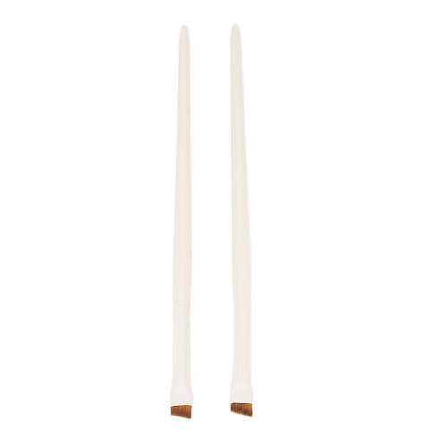 2x Schuine eyeliner penseel ultra dun 2