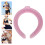 (Pink) Reusable Pink Neck Cooling Tube 5