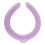 (Purple) Reusable Pink Neck Cooling Tube 3