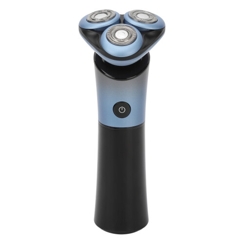 Electric 3-Head Rotating Beard Trimmer with Safe Lock 1