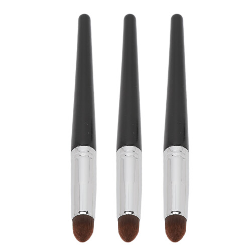 3pcs Round Head Concealer Brush Soft Hair Professional Makeup Beginner 2