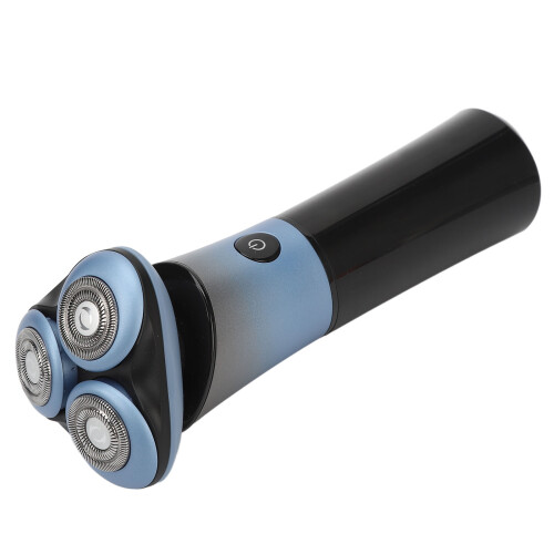 Electric 3-Head Rotating Beard Trimmer with Safe Lock 2